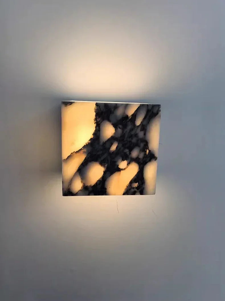 Lampe en marbre italien