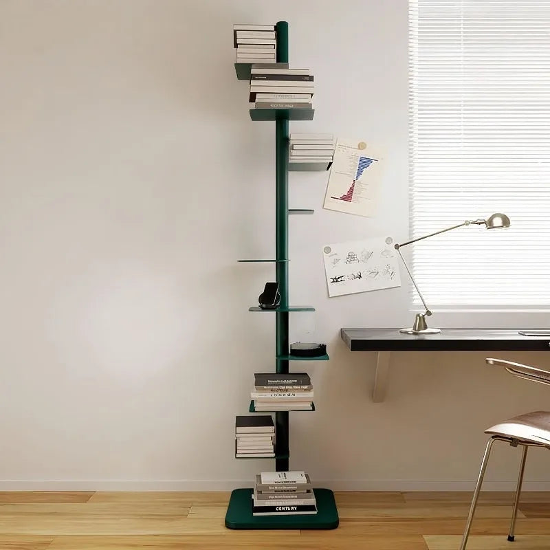 Étagère à livres rotative