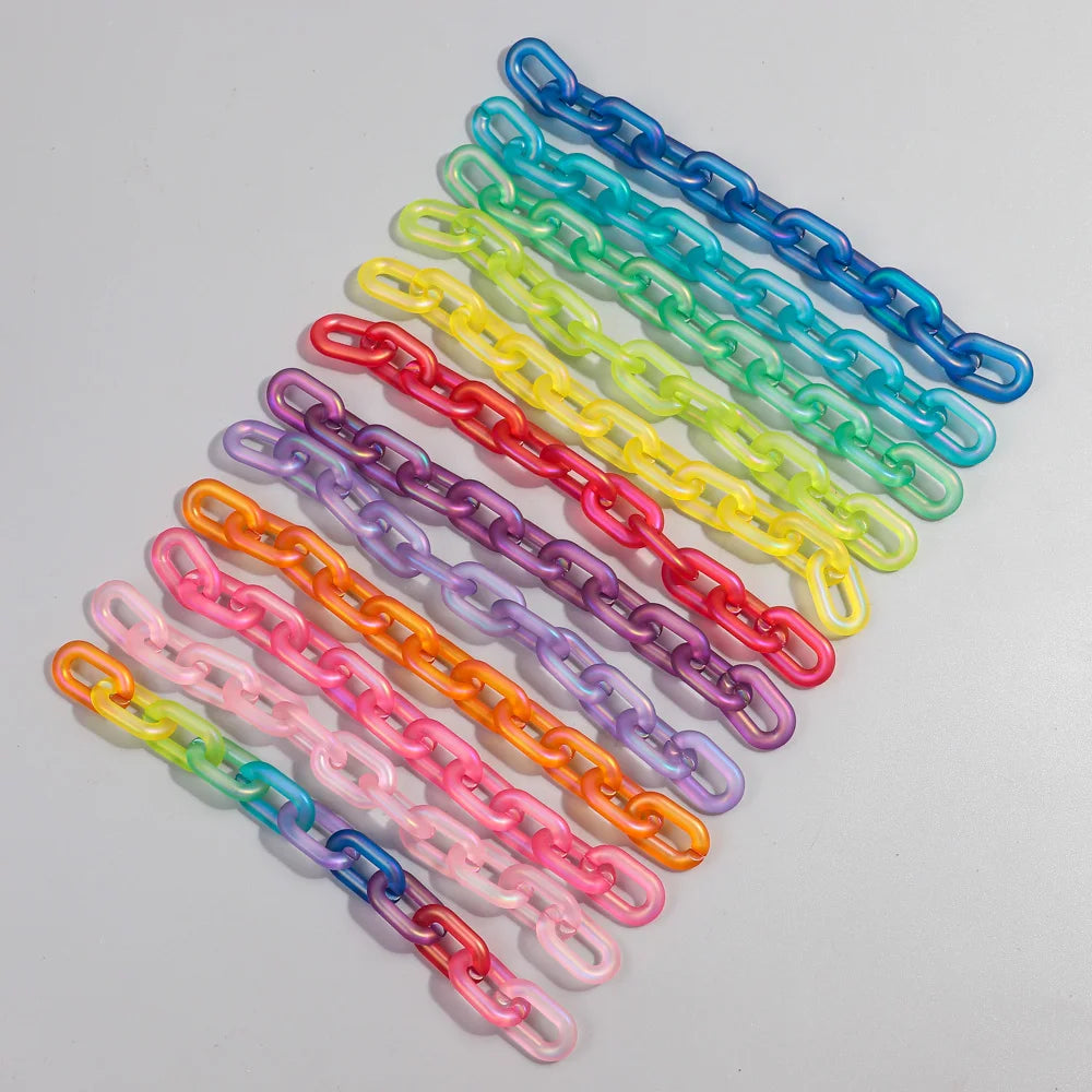 Acrylique Transparent Ovales