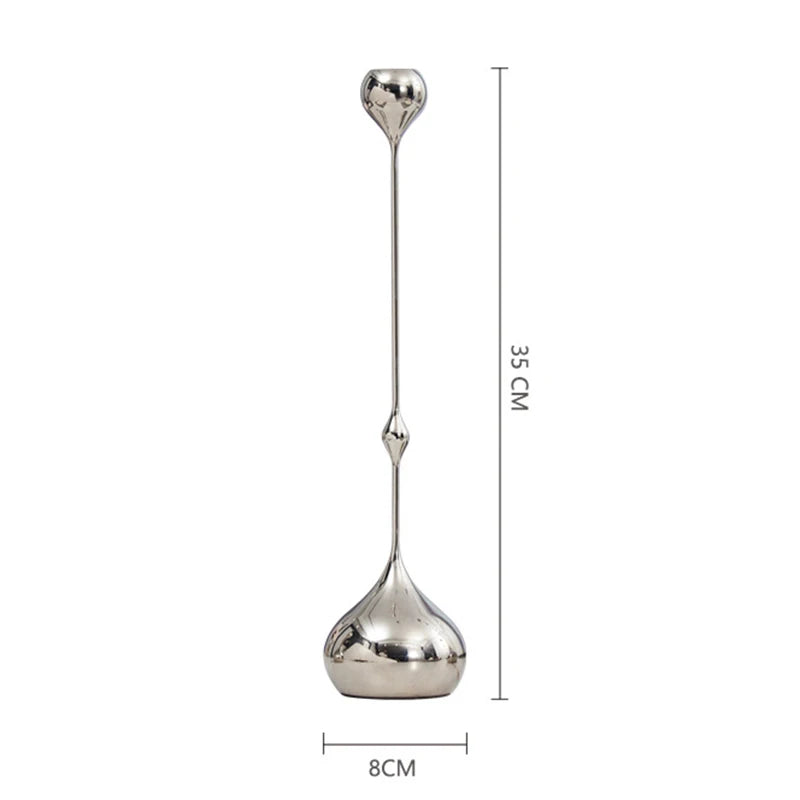 Silver candlestick