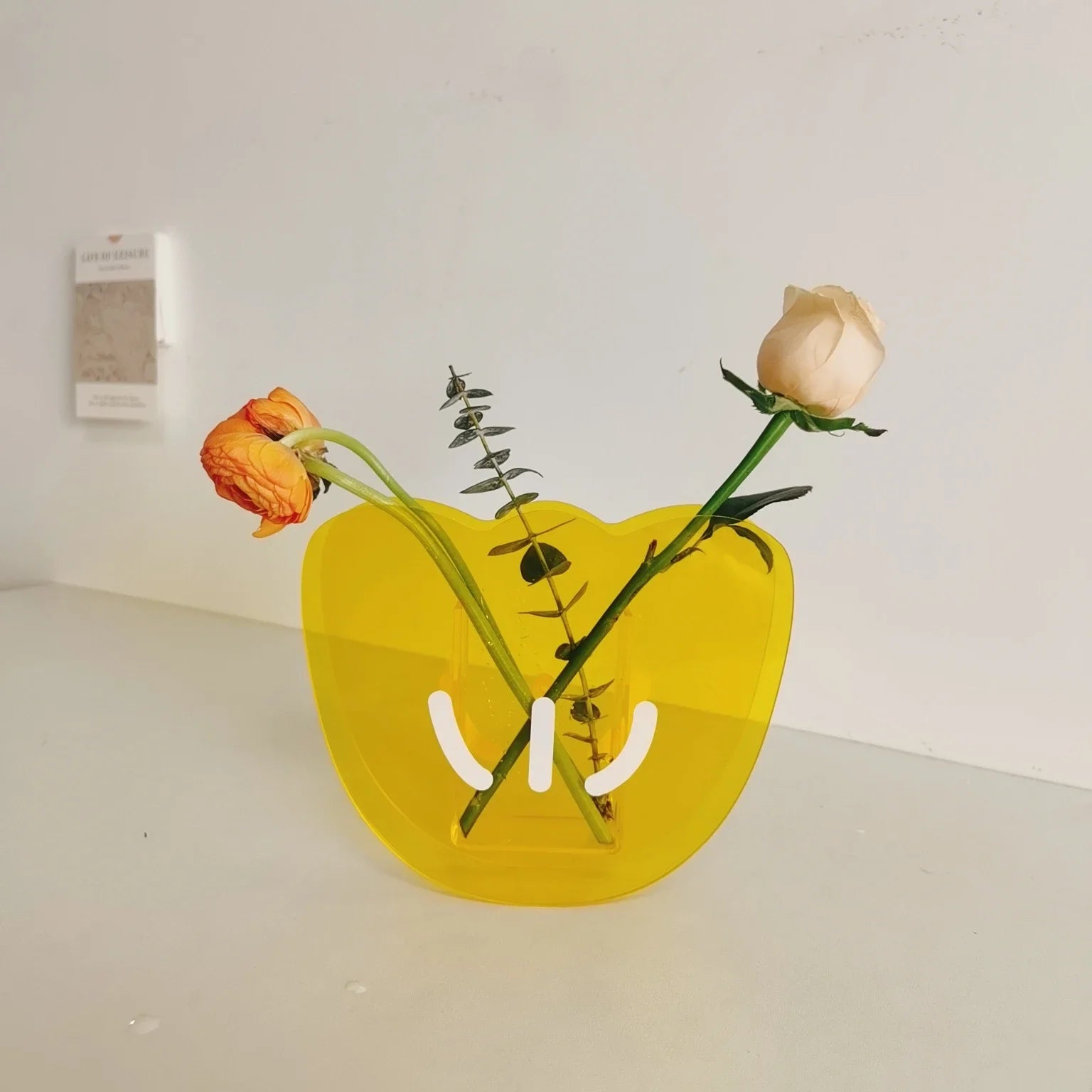 Vases en acrylique