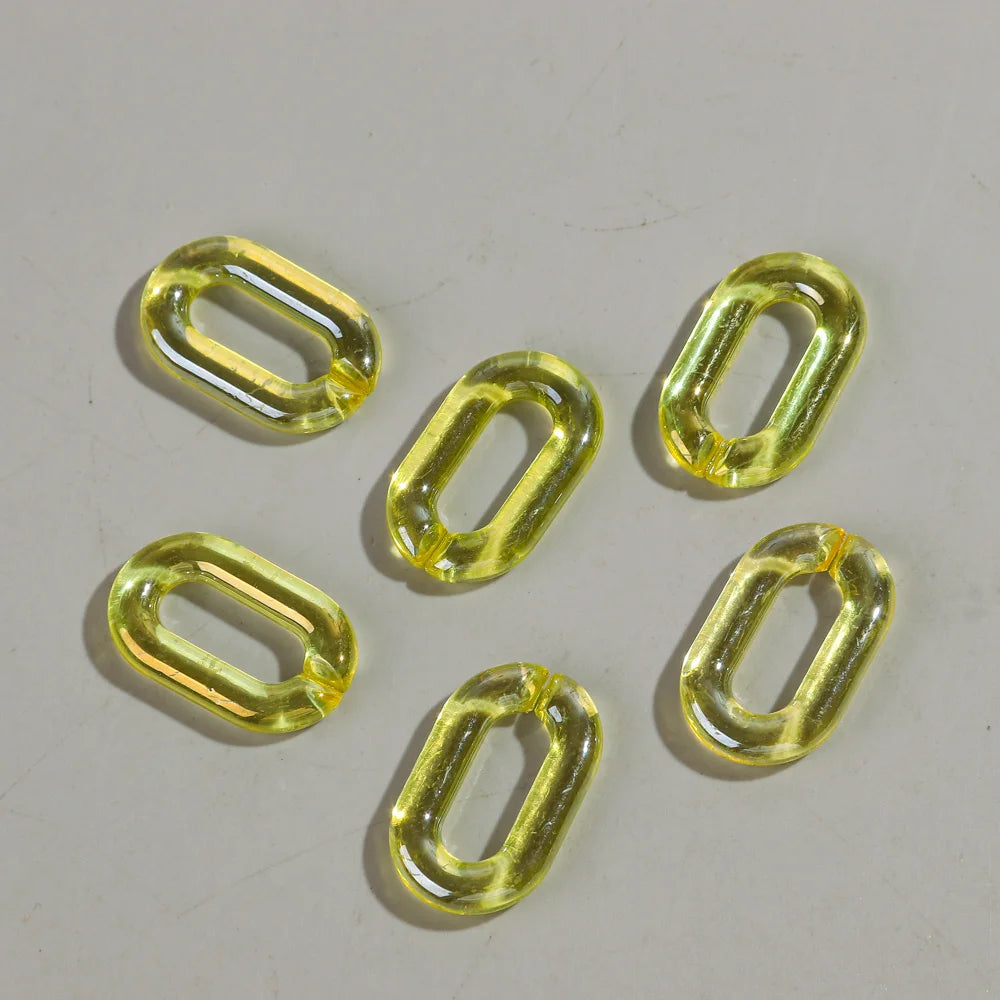 Acrylique Transparent Ovales
