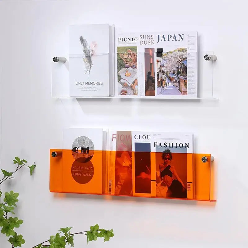 Porte-brochures en acrylique