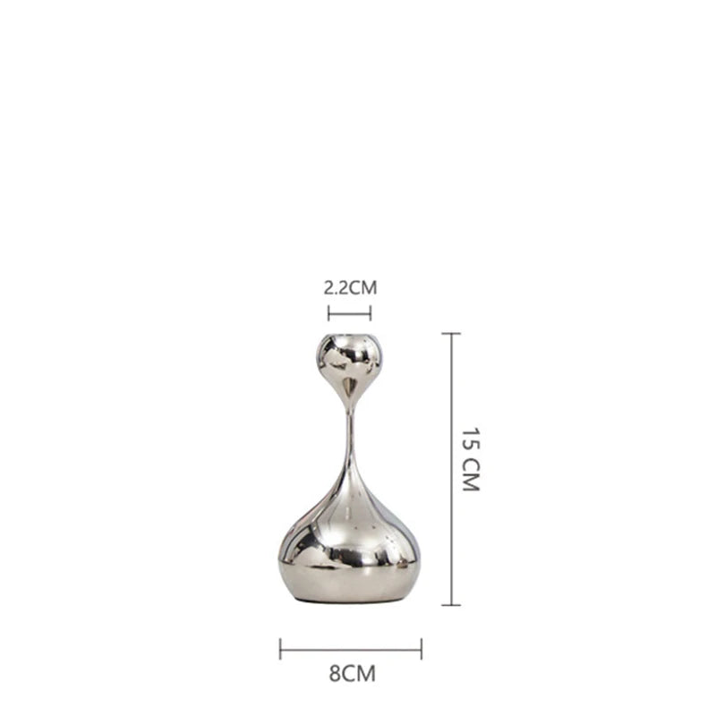 Silver candlestick