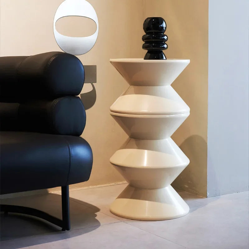 Tabouret bas en plastique