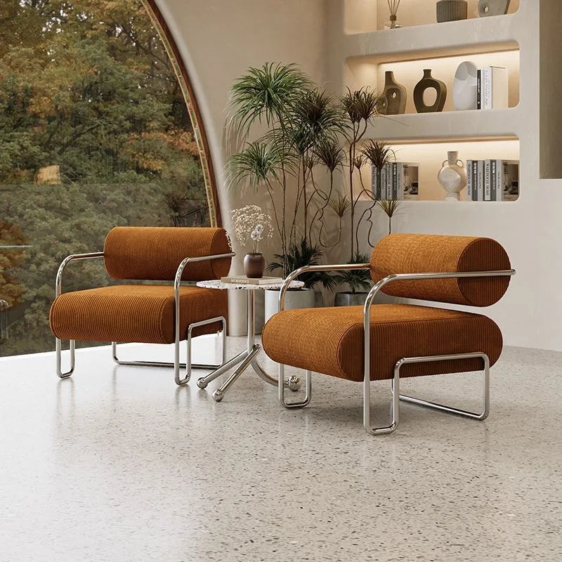 Chaise en acier inoxydable