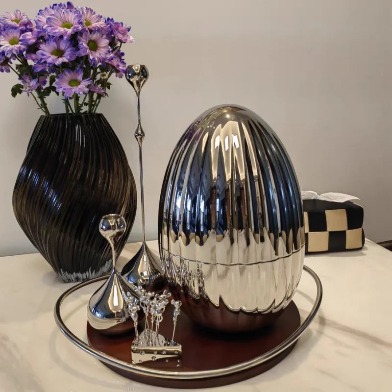 Silver candlestick