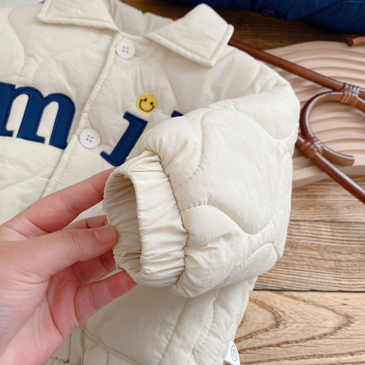 Veste Matelassée SMILE - Veste Hiver Bébé 0-6 ans | Varenne Kids Club