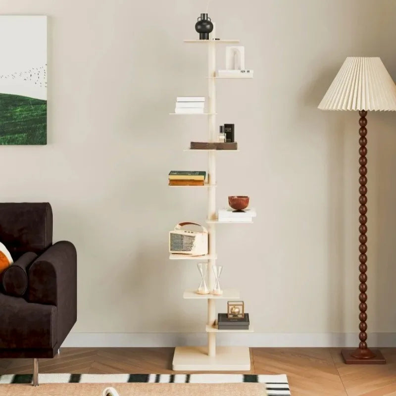 Étagère à livres rotative