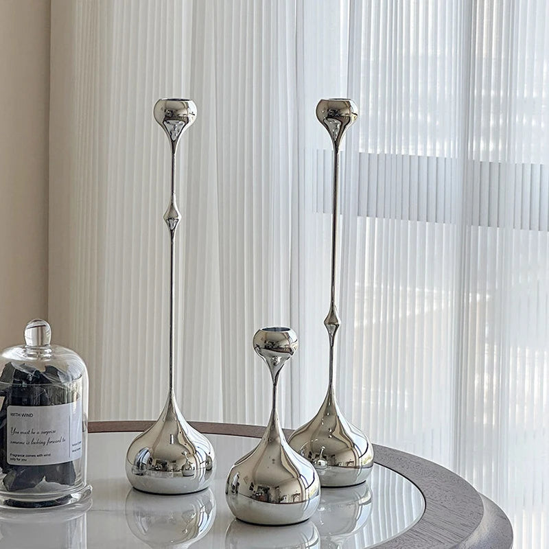 Silver candlestick