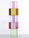 Vase Soliflore Cube Cristal